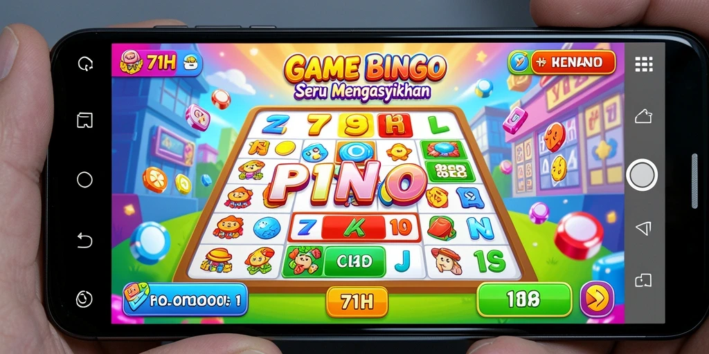 Tampilan gameplay seru dalam aplikasi Bingo 71H yang memikat.