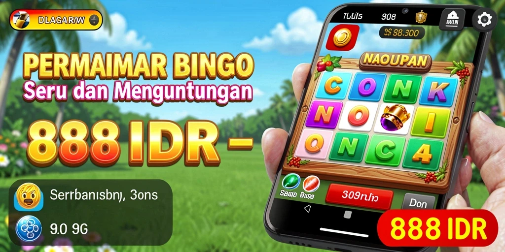 Tampilan Screenshot Gameplay Bingo yang Menarik di 888IDR