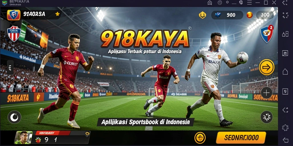 Tampilan menarik dan seru dari gameplay Sportsbook 918KAYA.