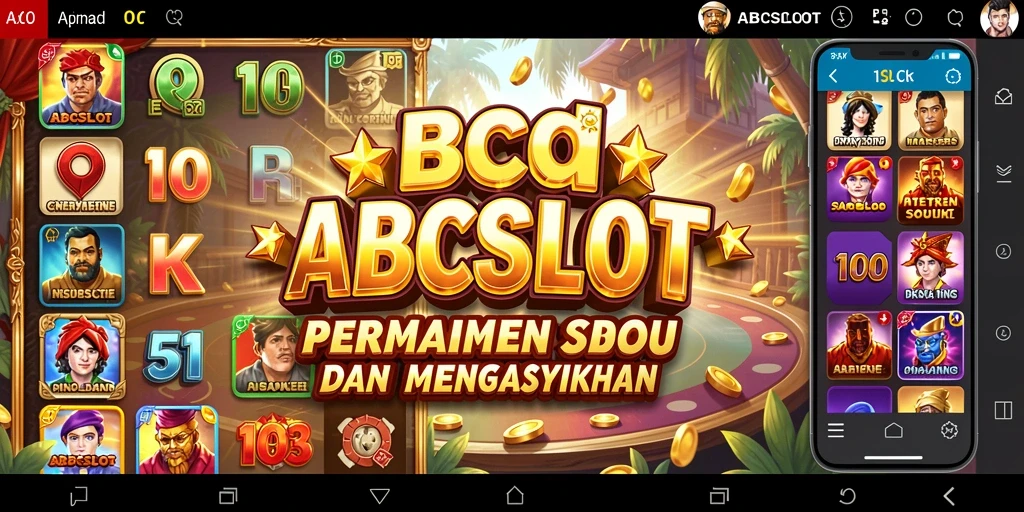 Screenshot gameplay <strong>ABCSLOT</strong> menampilkan mesin Slot yang menawan.