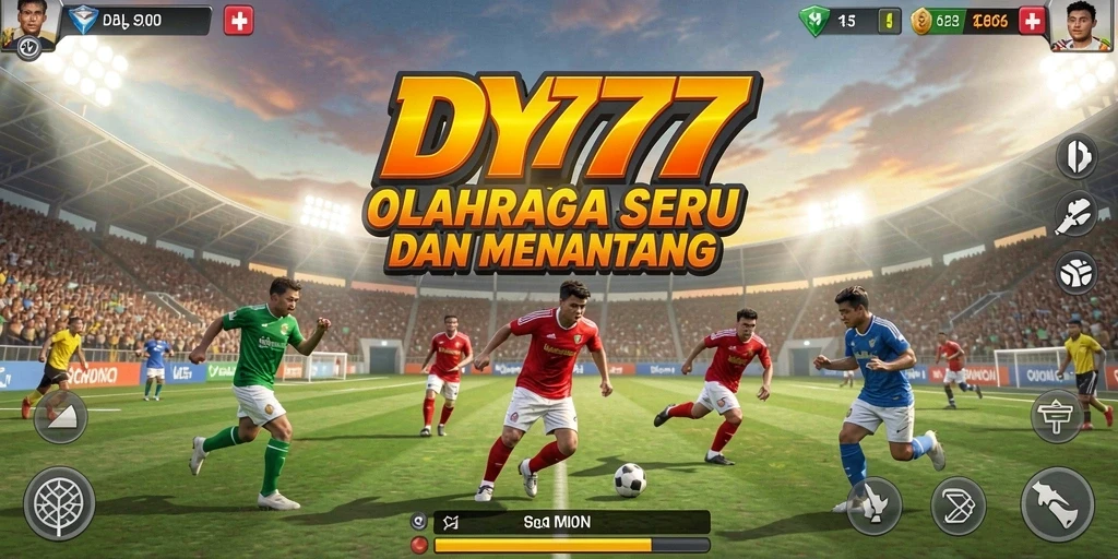 Tampilkan gameplay seru di DY777 dengan tantangan olahraga yang mendebarkan.