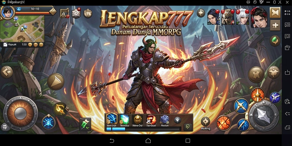 Tampilan gameplay di LENGKAP777 yang menarik dan interaktif.