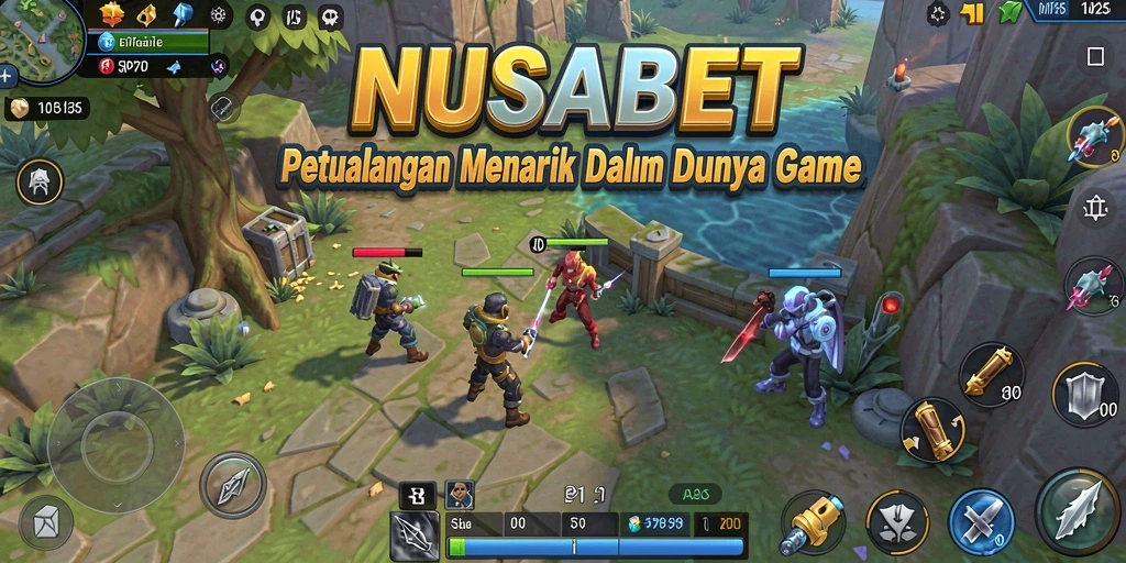 Screenshot NUSABET menampilkan aksi seru dalam petualangan yang menarik.