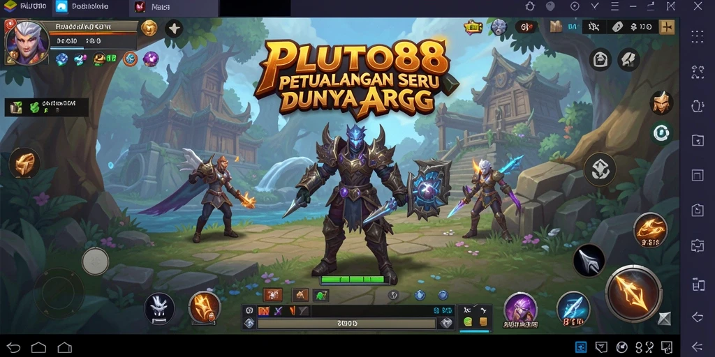 Screenshot gameplay ARPG yang menampilkan pertarungan seru dan grafis yang menakjubkan.