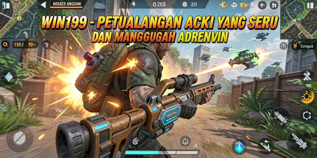 Tampilan menarik dari gameplay WIN199 yang intens dan penuh aksi.