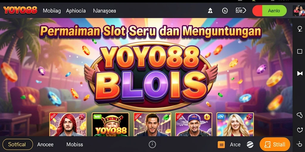 Gameplay seru YOYO88 dengan berbagai pilihan mesin slot.
